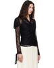 Anna Sui Anna Sui Black Long Sleeve Blouse - 2