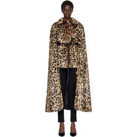 Anna Sui Anna Sui Brown Cape Coat