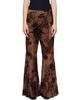 Anna Sui Anna Sui Brown Dahlia Tulle Lounge Pants - 1