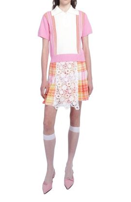 Anna Sui Anna Sui Capri Plaid Kilt Skirt