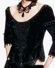 Anna Sui Anna Sui Crushed Velvet Beaded Corset - 2