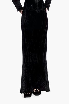 Anna Sui Anna Sui Crushed Velvet Skirt