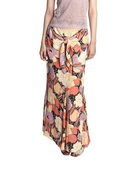 Anna Sui Anna Sui Desert Bloom Crepe Skirt