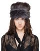 Anna Sui Anna Sui Gray Faux Fur Hat - 1