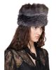 Anna Sui Anna Sui Gray Faux Fur Hat - 2