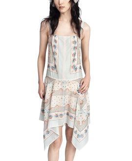 Anna Sui Anna Sui Heritage Scarf Print Dress