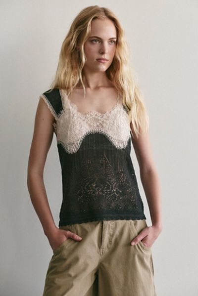 Anna Sui Anna Sui Lace Knit Camisole
