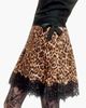 Anna Sui Anna Sui Leopard Denim Kilt - 2