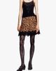 Anna Sui Anna Sui Leopard Denim Kilt - 5