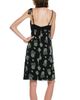 Anna Sui Anna Sui Lily and Roses Chiffon Combo Embroidered Slip Dress - 3