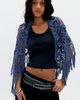Anna Sui Anna Sui Linen Crochet Shawl - 1