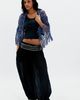 Anna Sui Anna Sui Linen Crochet Shawl - 4