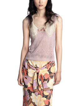 Anna Sui Anna Sui Lingerie Lace Knit Camisole