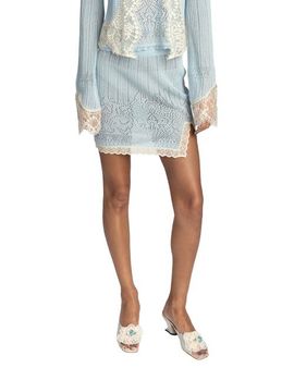 Anna Sui Anna Sui Lingerie Lace Knits Skirt