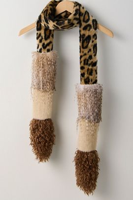 Anna Sui Anna Sui Multi Fur Scarf