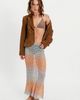 Anna Sui Anna Sui Ombre Space Dye Crochet Skirt - 1