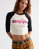 Anna Sui Anna Sui Raglan Cropped Tee - 1