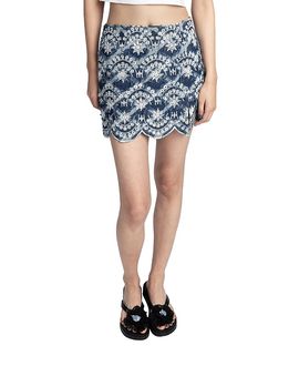 Anna Sui Anna Sui Sonora Denim Mini Skirt