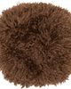 Anna Sui Anna Sui SSENSE Exclusive Brown Faux-Fur Muff Hand Warmer - 2