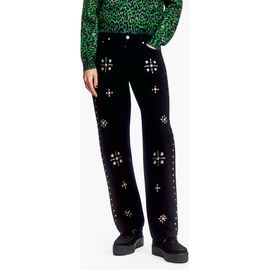 Anna Sui Anna Sui Studded Denim Jeans