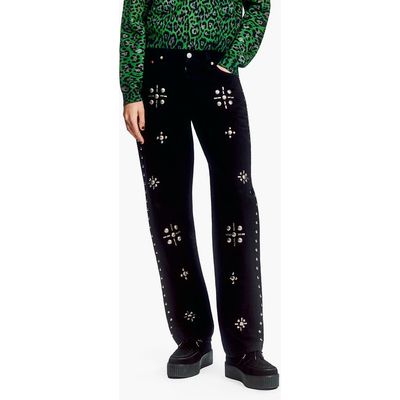 Anna Sui Anna Sui Studded Denim Jeans