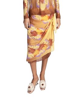 Anna Sui Anna Sui Sunburst Sarong Skirt