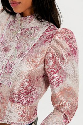 Anna Sui Anna Sui Victorian Satin Jacket