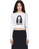 Anna Sui Anna Sui White Devil Long Sleeve T-shirt - 1
