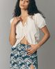 Anna Sui Cotton Scallop Mini Skirt - 1