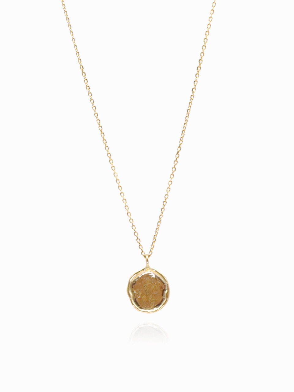 ANNAFLAIR1986 Circle Pendant Necklace
