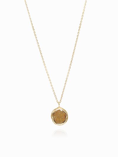 ANNAFLAIR1986 Circle Pendant Necklace