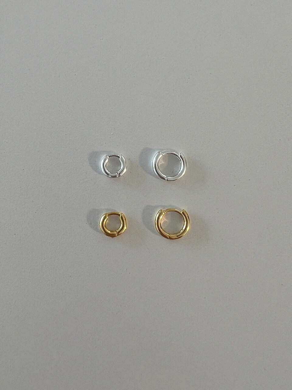 ANNAFLAIR1986 Daily One Touch Earring_2 colors