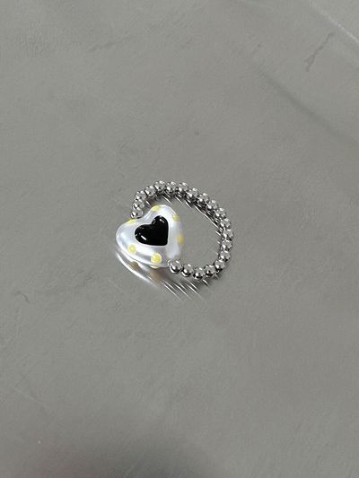 ANNAFLAIR1986 Point Heart Ring