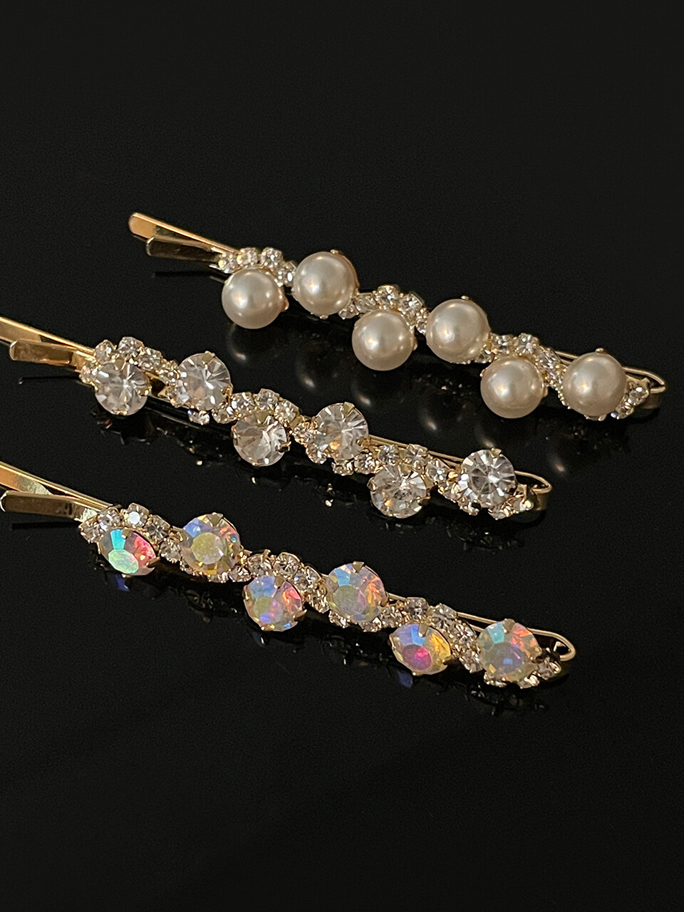 ANNAFLAIR1986 Shining Hair Pin (3 Types) AN422018
