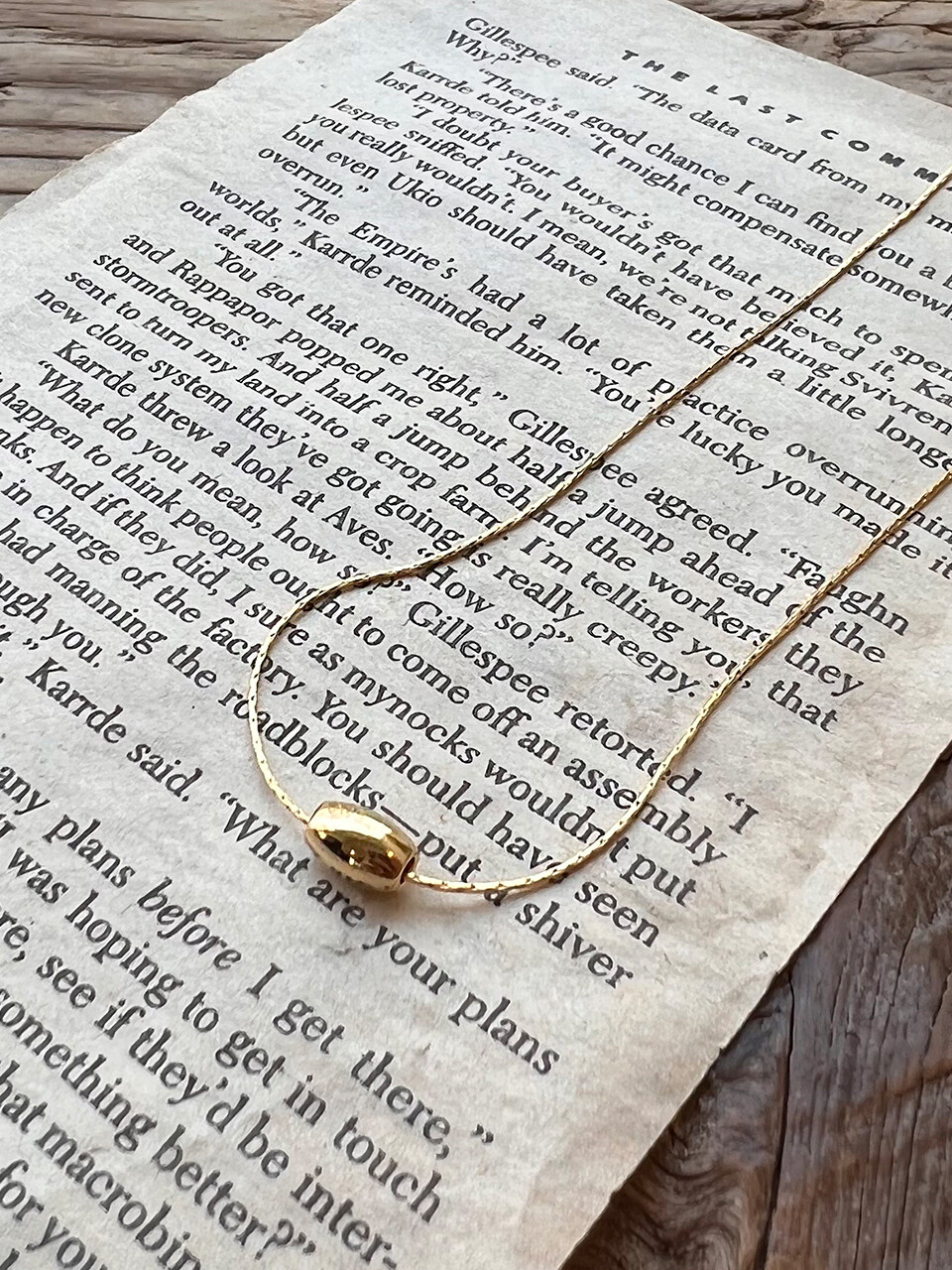 ANNAFLAIR1986 Simple Ball Pendant Necklace