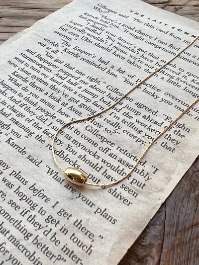 ANNAFLAIR1986 Simple Ball Pendant Necklace
