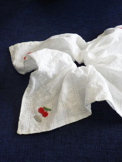 ANNAFLAIR1986 SQUARE SCRUNCHIE [RED] (AH125007)