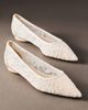 Anne Barge Jolie Pointed-Toe Flats - 1
