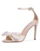 Anne Barge Women's Gala Satin Sandals - 5