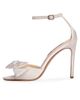 Anne Barge Women's Gala Satin Sandals - 8