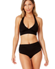 Anne Cole Anne Cole Women's Halter Bikini Top - Black  - 1