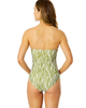 Anne Cole Anne Cole Women's Printed Twist Front Shirred One Piece Swimsuit - 2
