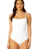 Anne Cole Anne Cole Women's Shirred Lingerie Maillot One Piece - 1