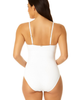 Anne Cole Anne Cole Women's Shirred Lingerie Maillot One Piece - 2