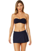 Anne Cole Anne Cole Women's Twist Bandeau Bikini Top - Navy  - 1