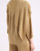 Anne Klein Anne Klein Asymmetrical Metallic Cape Sweater - 2