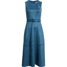 Anne Klein Anne Klein Belted Sleeveless Midi Dress