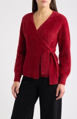 Anne Klein Anne Klein Eyelash Wrap Sweater