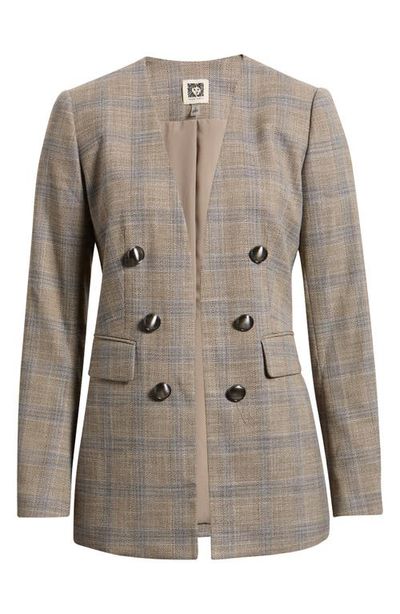 Anne Klein Anne Klein Faux Double Breasted Blazer