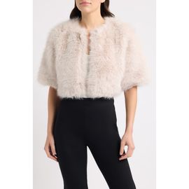Anne Klein Anne Klein Faux Fur Shrug